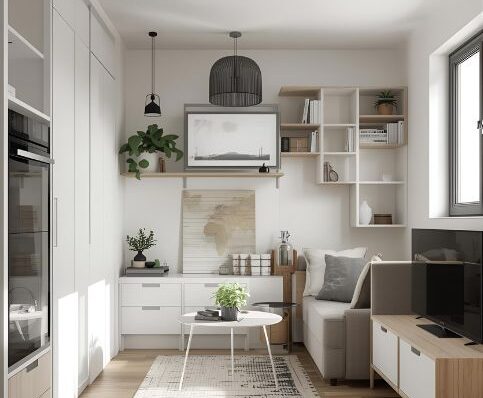 Picture of 29 Small Apartment Living Room Ideas That Prove Big Style Doesn't Need ...