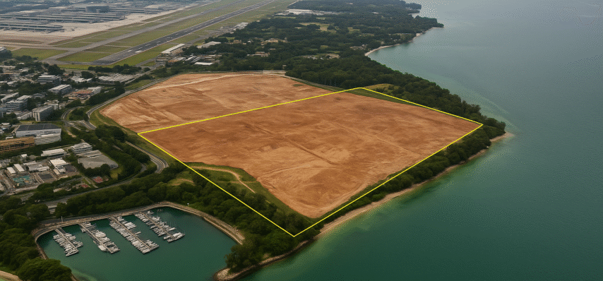 Changi reclamation site